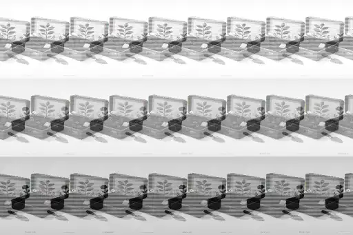 A Victorian suitcase that kept an entire tiny garden growing for a century