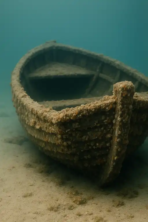 How abandoned boats and tires turn into accidental reefs