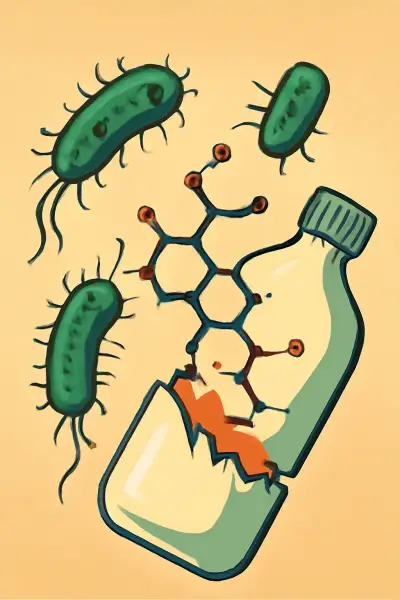 How bacteria break down PET plastic molecules