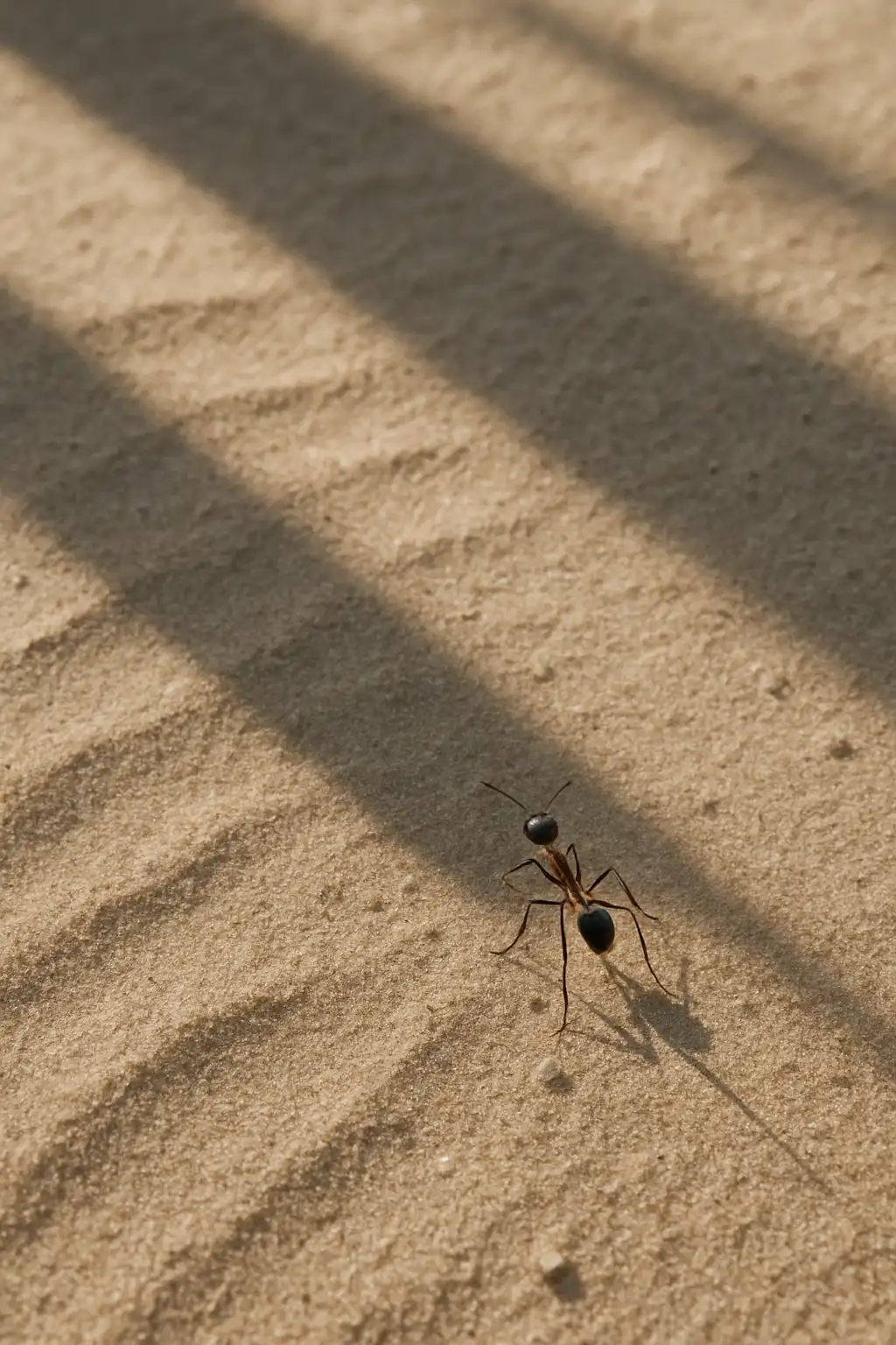 How desert ants use polarized light to find home