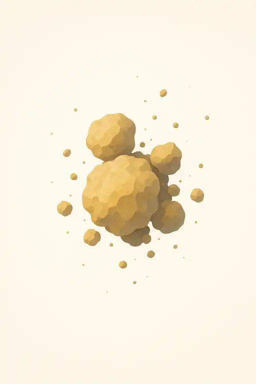 How dust grains stick together to build planets around young stars