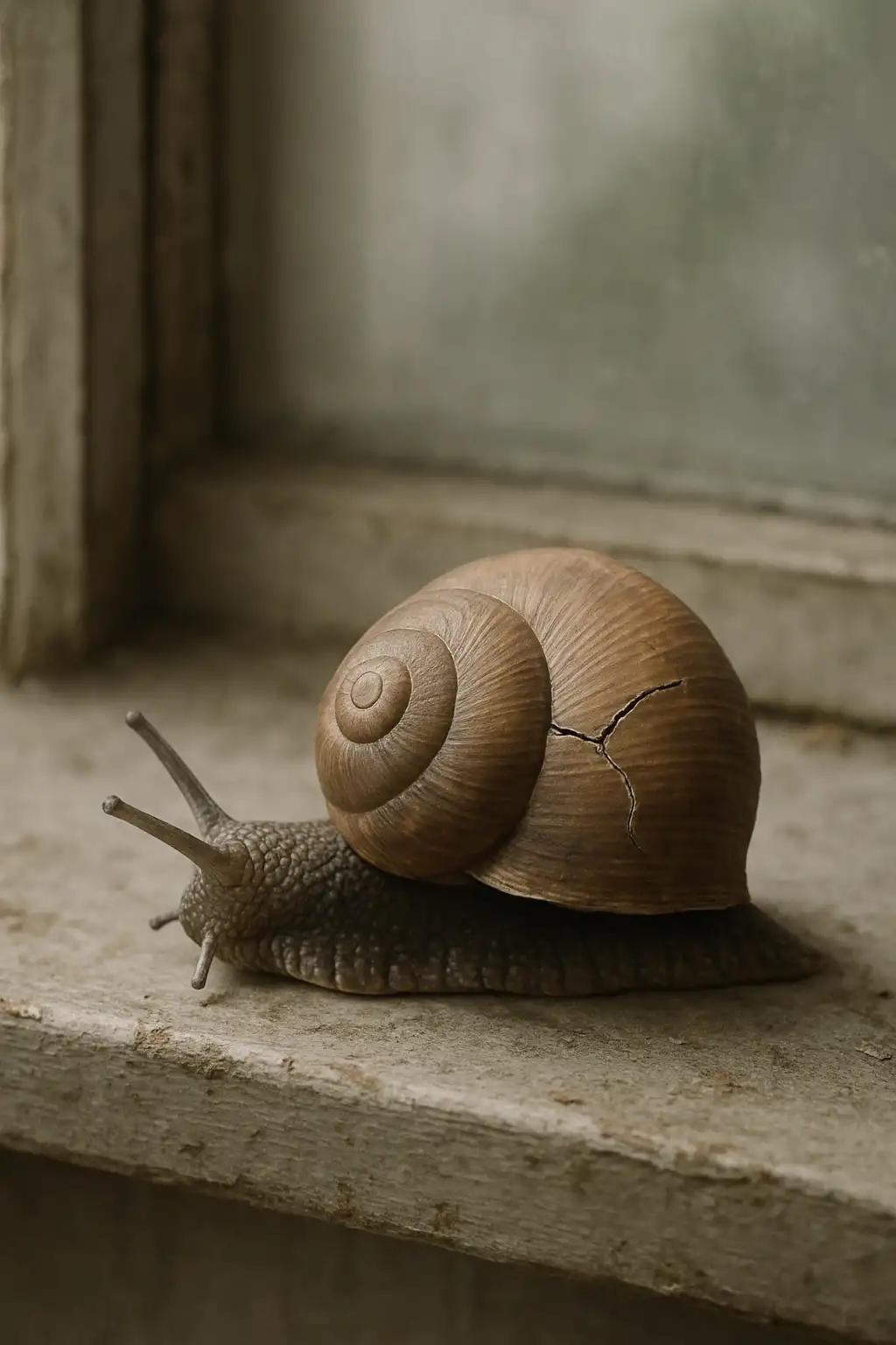 How snails rebuild cracked shells from the inside