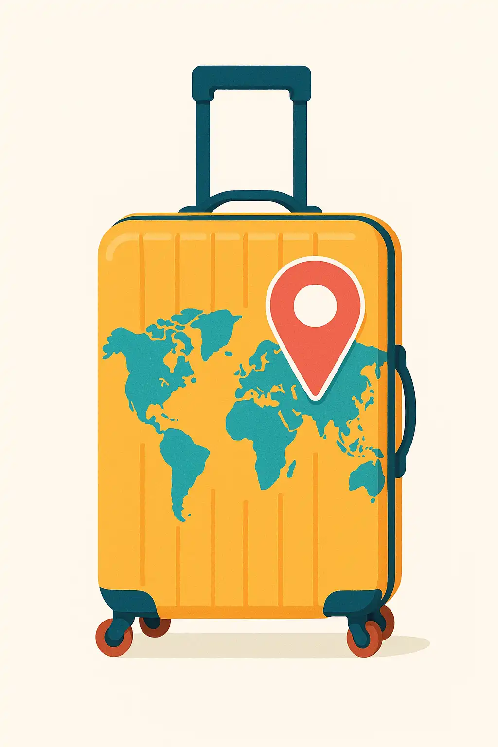 Luggage that repeatedly showed up on flights to the wrong continent