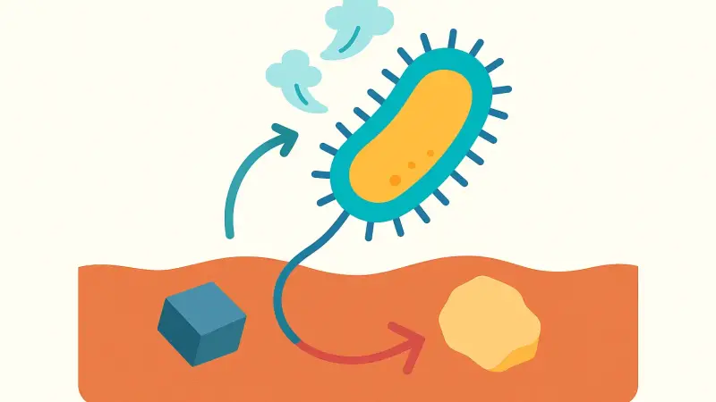 Microbes that breathe metals and reshape subterranean chemistry
