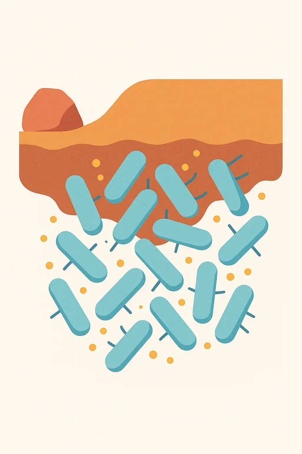 Microbes that breathe metals and reshape subterranean chemistry