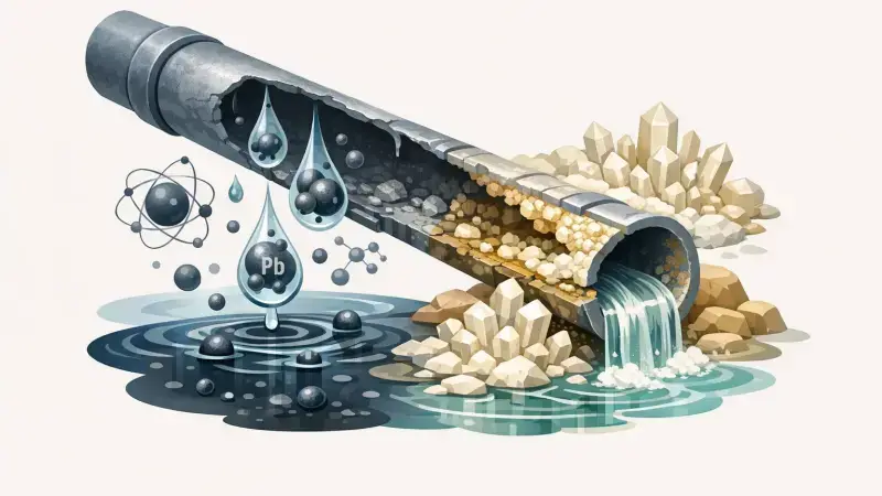 How lead pipes changed ancient water chemistry—and modern corrosion science explains why