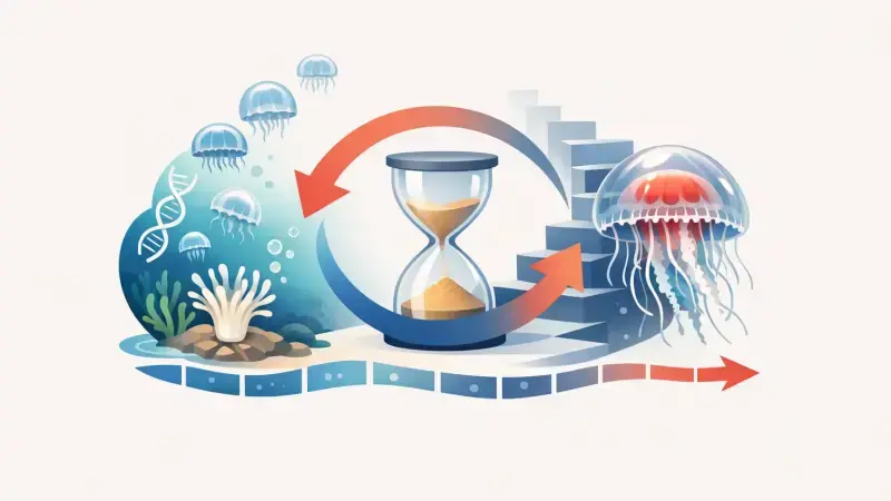 How the immortal jellyfish reverses aging