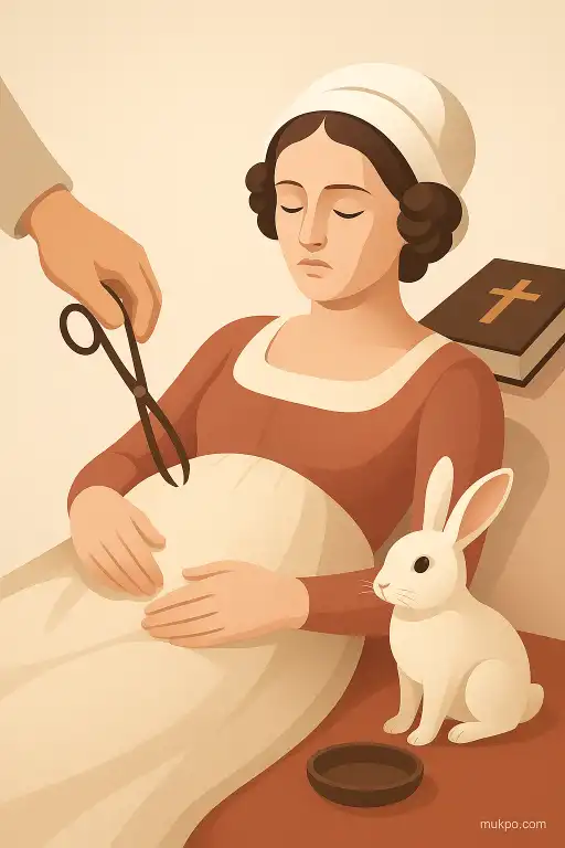 The Georgian scandal where doctors believed a woman gave birth to rabbits