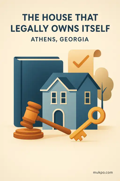 The house that legally owns itself in Athens, Georgia