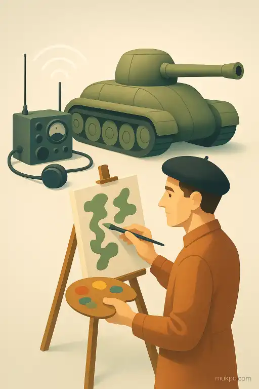 The inflatable decoys, fake radio traffic and artists who fooled German reconnaissance in WWII