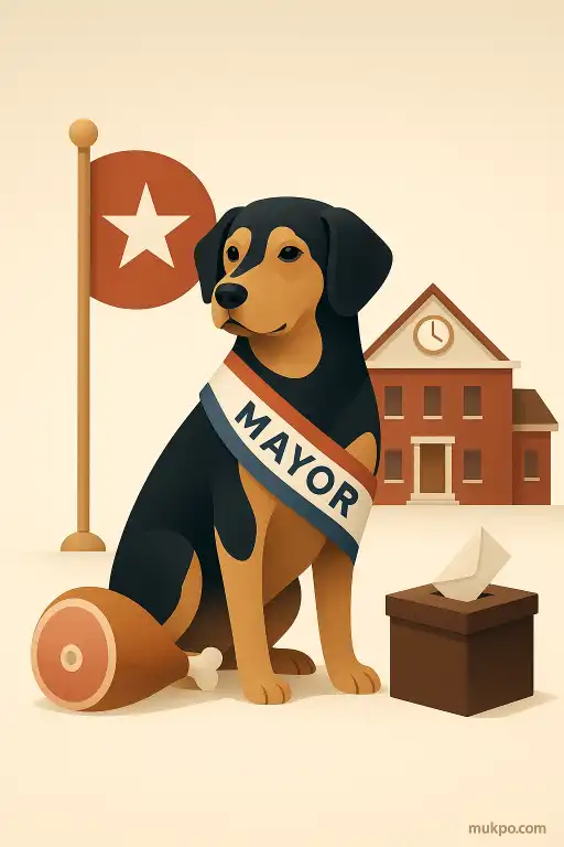 The Kentucky hamlet that keeps electing a dog as mayor
