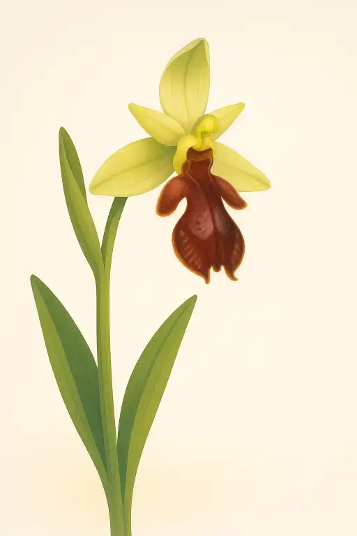 The orchid that mimics a female moth down to the scent molecules