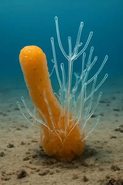 The sponge that grows glass skeletons on the ocean floor
