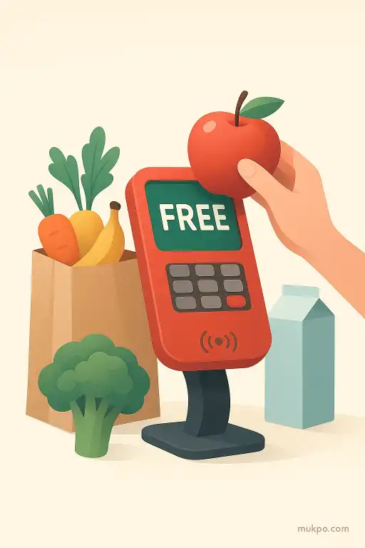 The supermarket scanner that rang up free produce for random shoppers