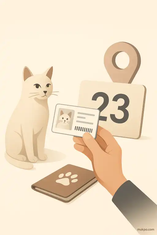 The town that numbered its stray cats and issued them identity cards