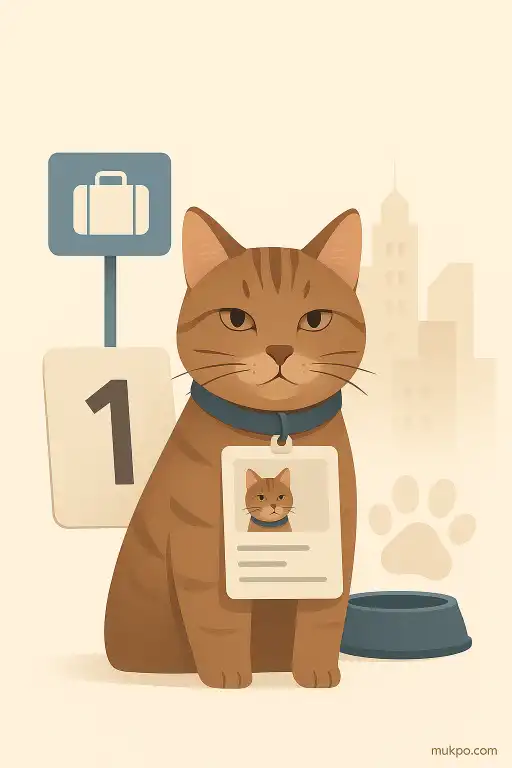 The town that numbered its stray cats and issued them identity cards