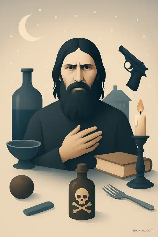 The winter night of 1916 when conspirators tried to poison, shoot and drown Rasputin in a St. Petersburg house