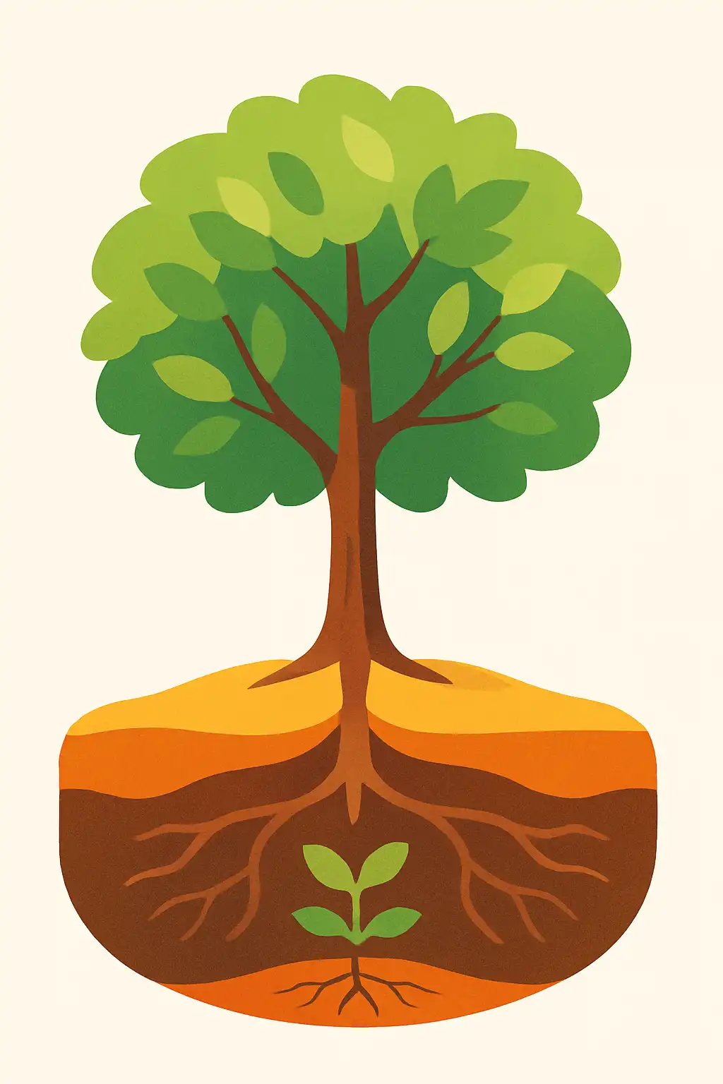 Trees that chemically sculpt the soil for their seedlings
