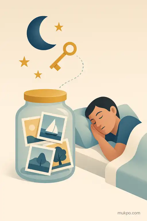 What happens to memories overnight when sleep seals them in