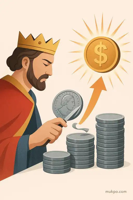 When kings shaved silver from coins and markets exploded: medieval coin debasement