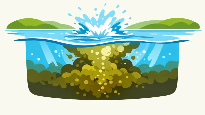 When lakes flip: the sudden formation of toxic bottom layers