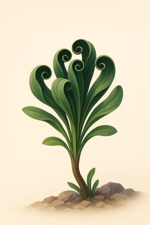 Why alpine plants curl their leaves at night