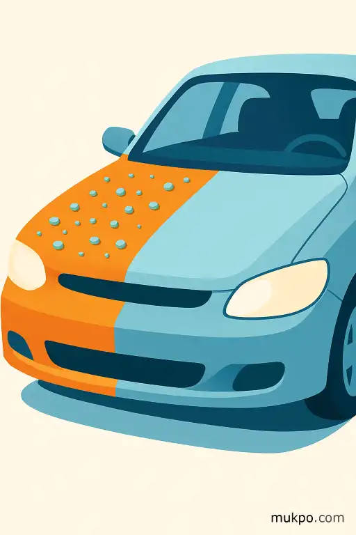 Why morning dew forms on some car hoods and not others