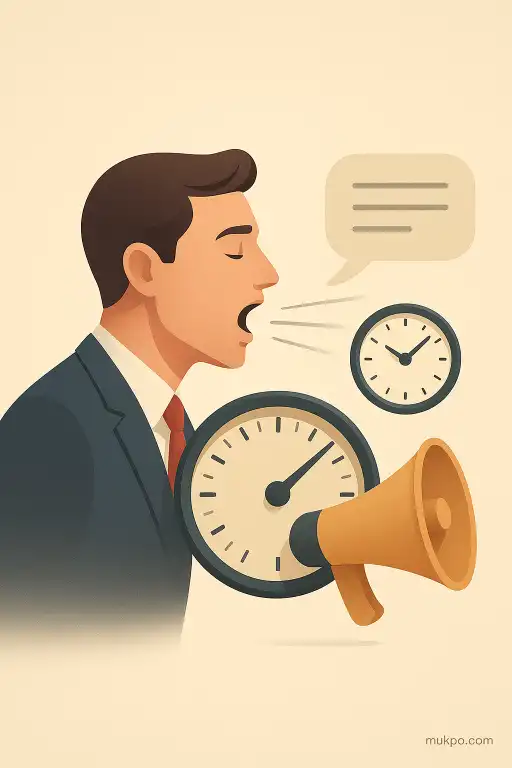 Why people speed up their speech when they’re trying to impress