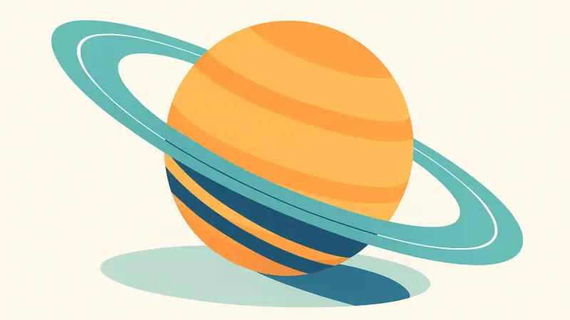 Why planetary rings cast shifting shadows on gas giants