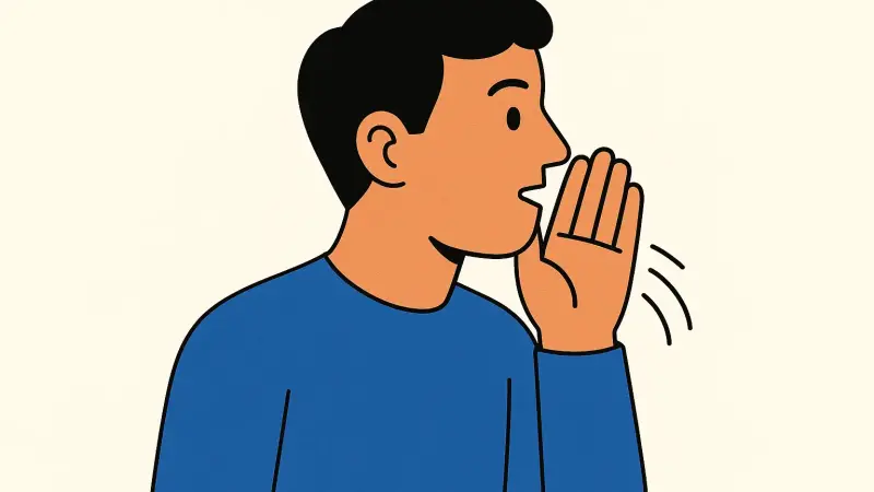 Why some people whisper instructions to themselves