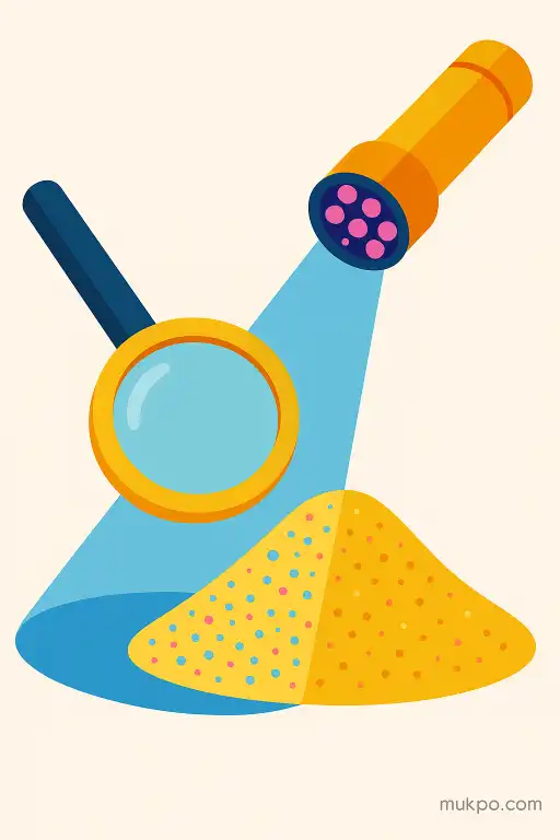 Why some sands fluoresce under UV light