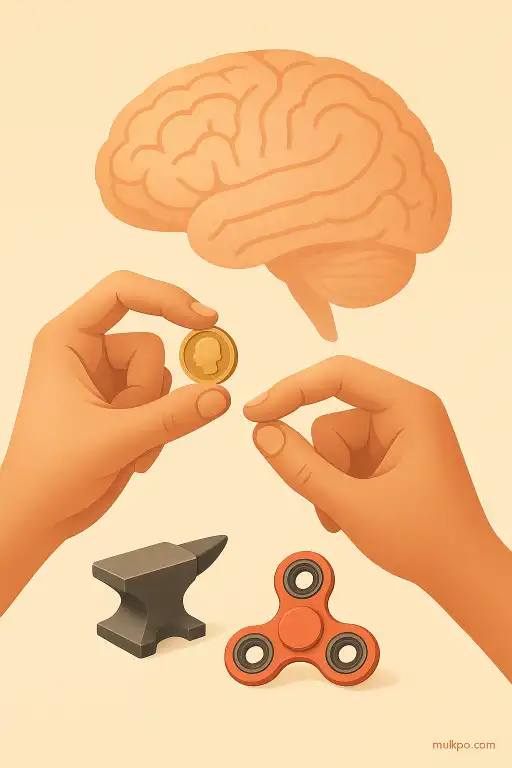 Why your hands fidget when you’re trying to think