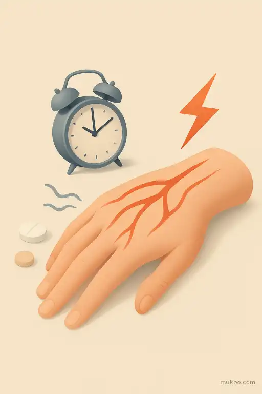 Why your hands go numb when you sleep on them