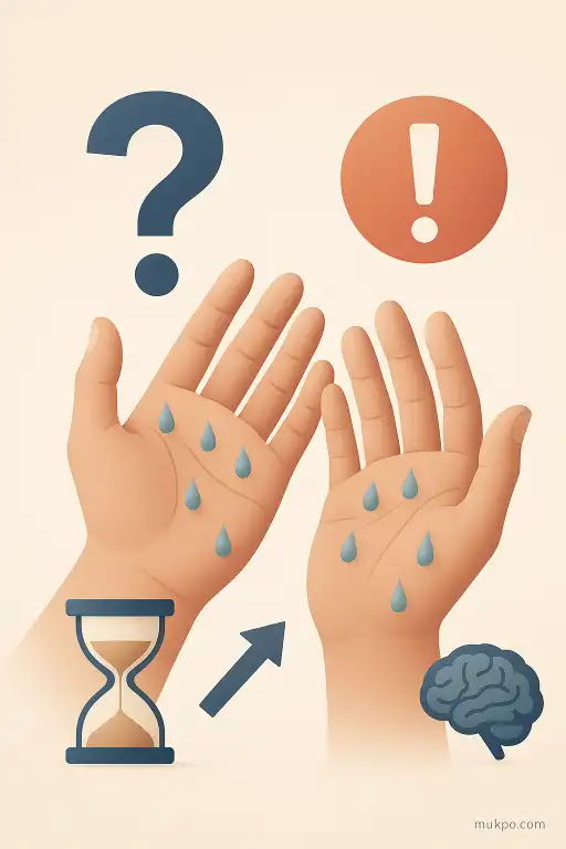 Why your palms sweat during a tense decision