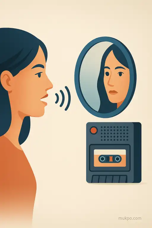 Why your recorded voice sounds like a stranger
