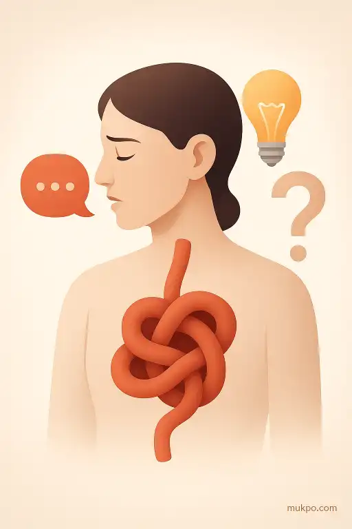 Why your stomach knots before speaking and what that sensation signals