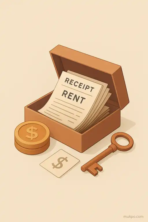 A hidden stash of decades old receipts that paid someone s rent