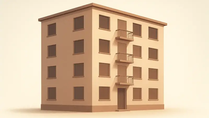 An apartment block where every mirror vanished overnight