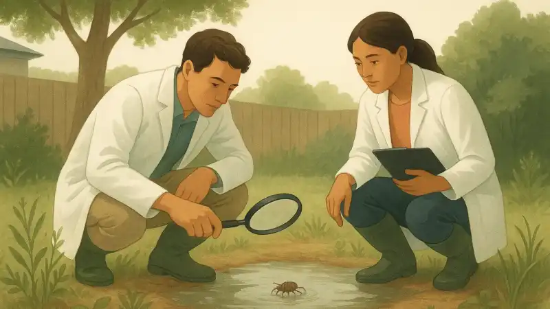 How a backyard puddle led scientists to a new species of water mite