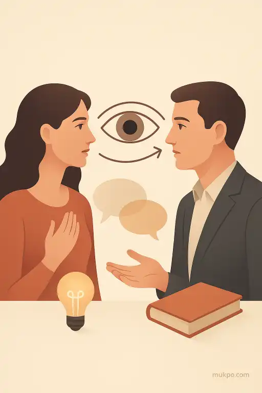 How a single glance of eye contact can change a conversation