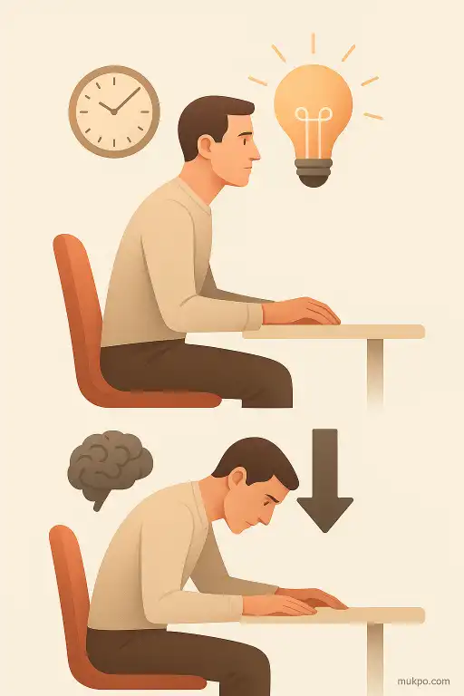 How changing your posture shifts decision making