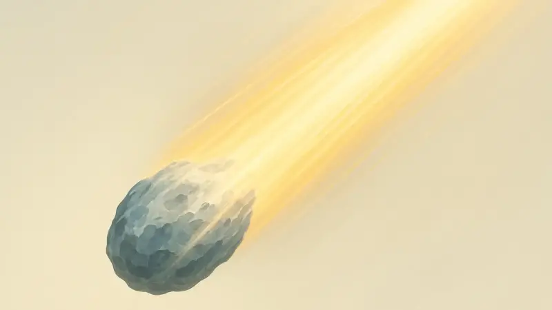 How comet ice turns sunlight into streaming jets