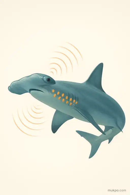 How hammerhead sharks detect electric fields