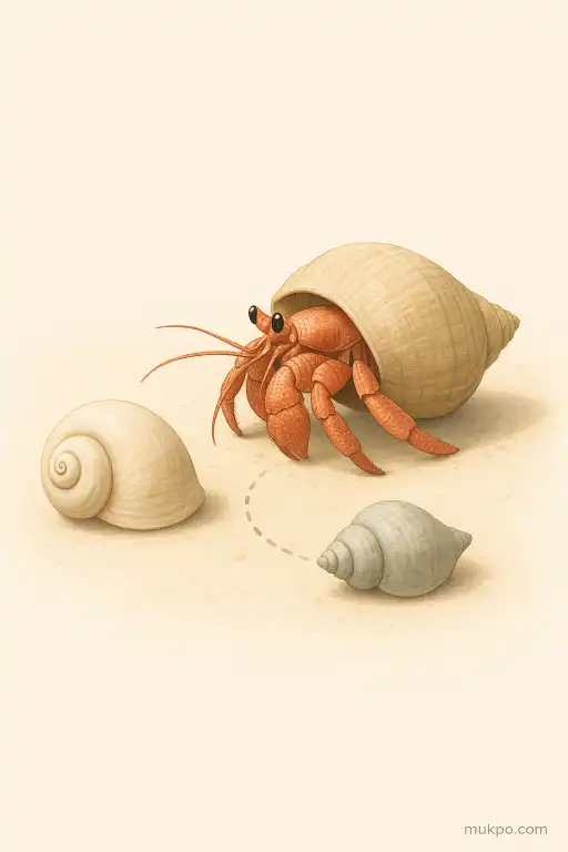 How hermit crabs choose shells using chemical cues