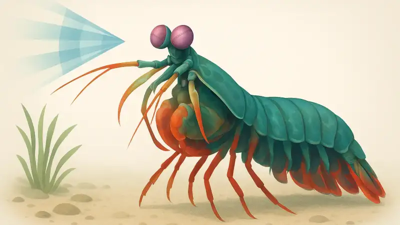 How mantis shrimp detect polarized light