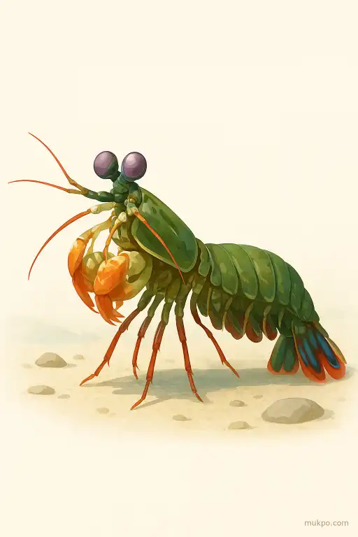 How mantis shrimp detect polarized light