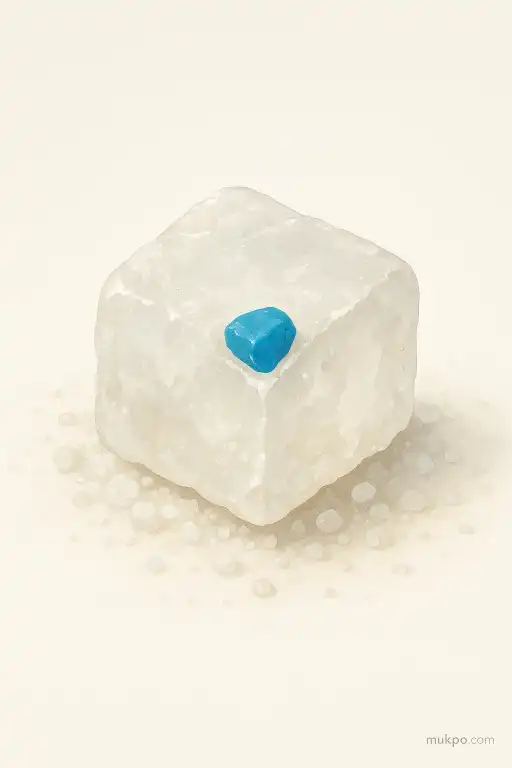 How microplastics hitch rides inside sea salt crystals