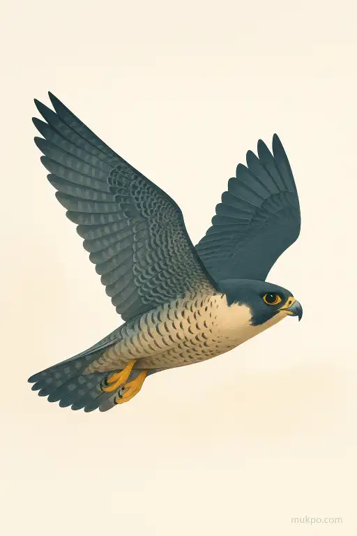 How peregrine falcons harness mountain winds to reach dive speeds