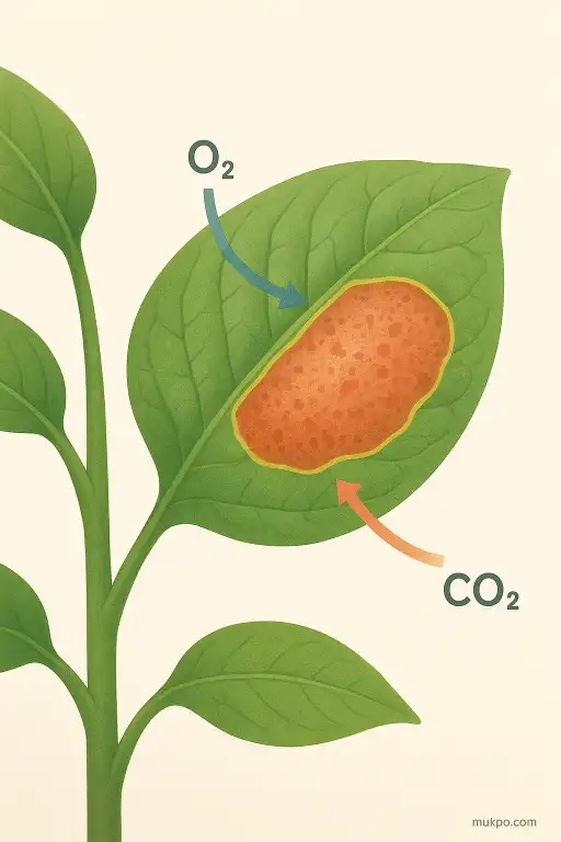 How photorespiration makes hot days harder for crops