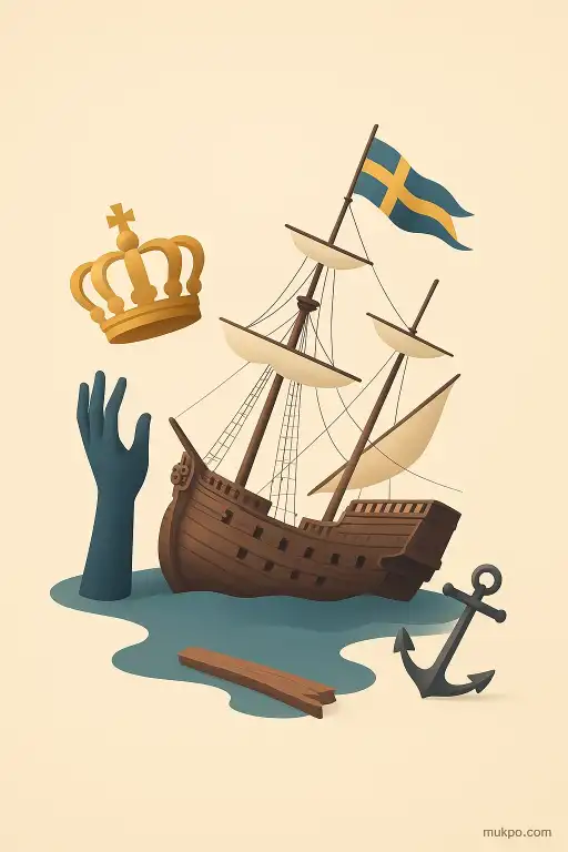 How the Swedish warship Vasa capsized on her maiden voyage in 1628